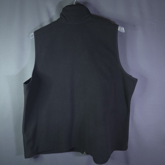 Holiday Editions Fleece Full Zip Christmas Vest Size 2X Embroidery WhimsiGoth - Picture 9 of 9